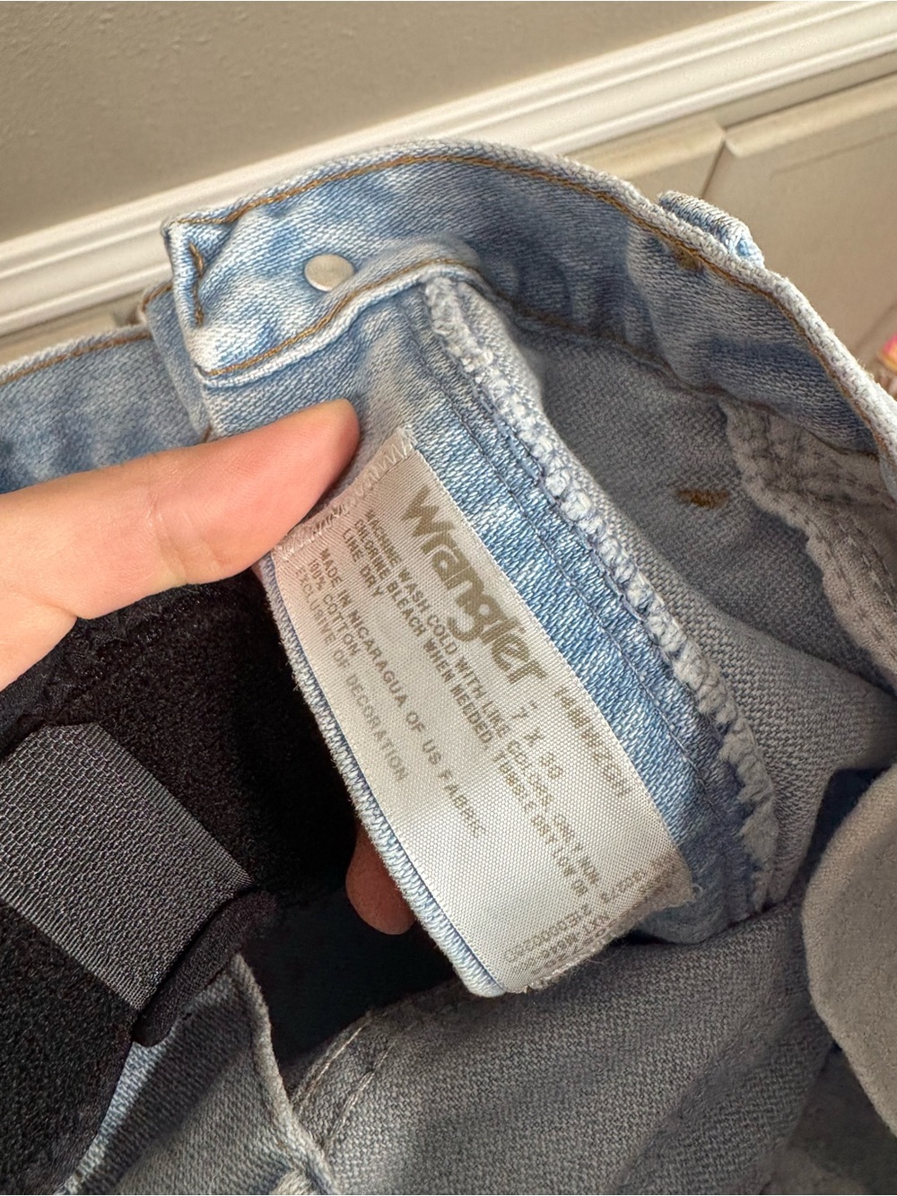 Wrangler Light Wash Slim Boot - Picture 5 of 5